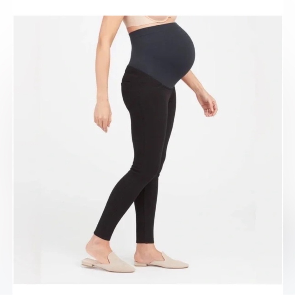 Spanx Mama Ankle Jean-ish Leggings in Black